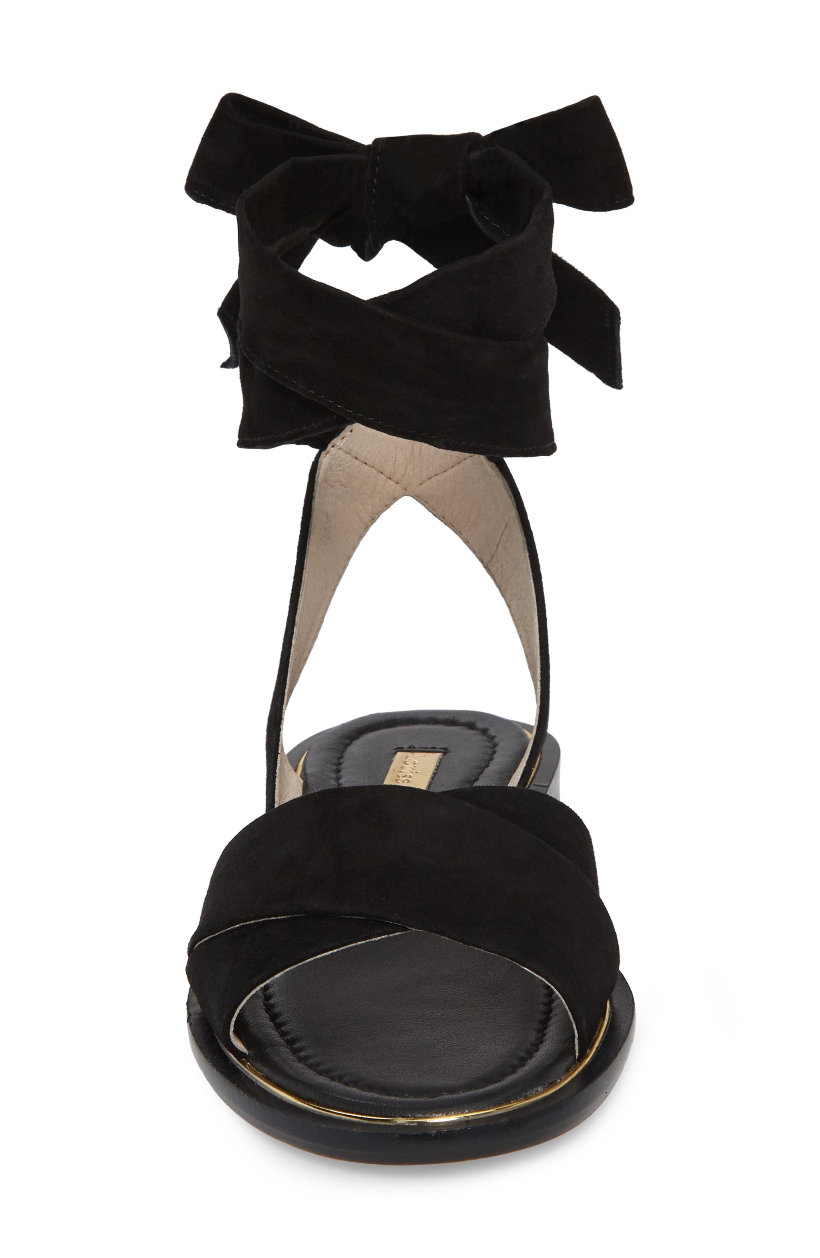 Louise et Cie Biglia Ankle Wrap Sandal, Alternate, color, 