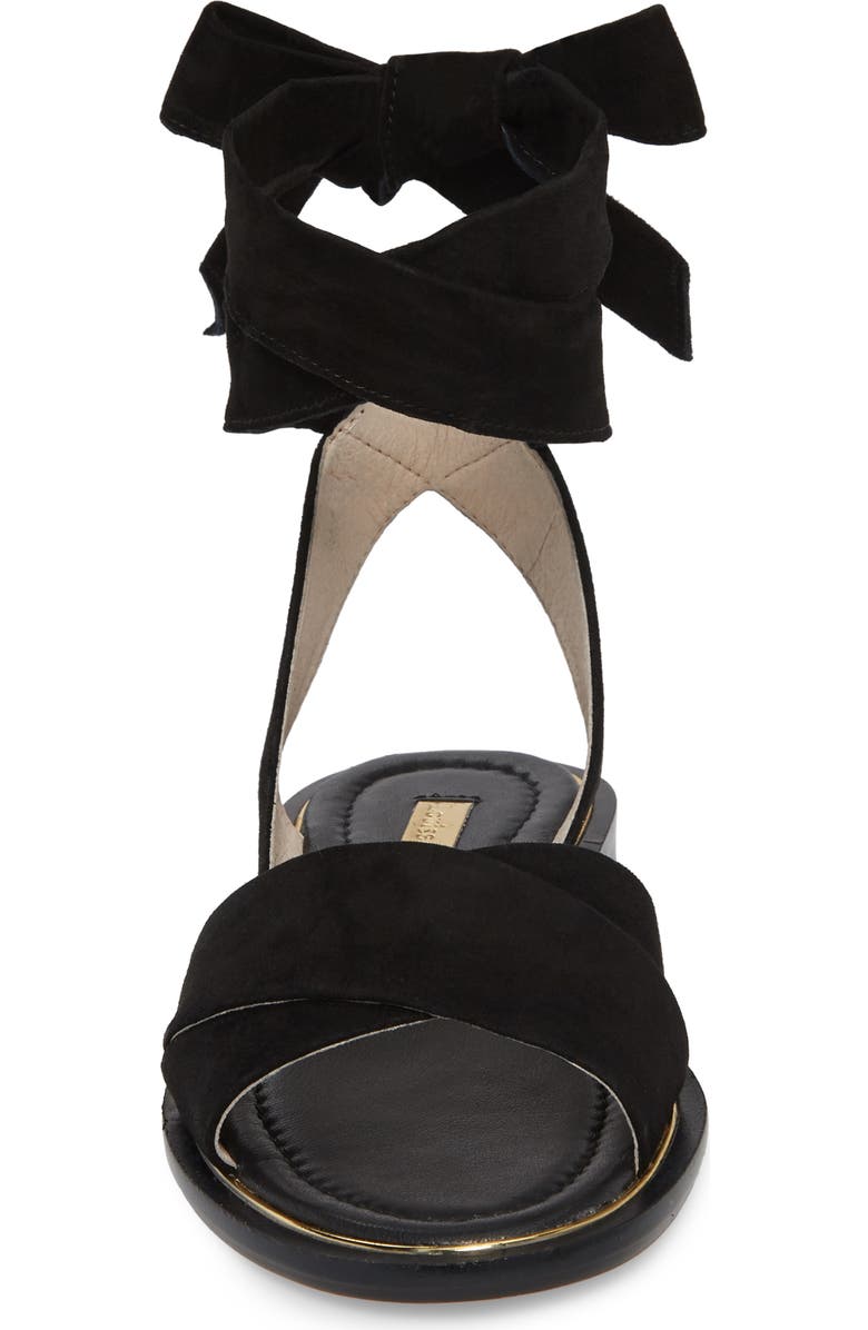 Louise et Cie Biglia Ankle Wrap Sandal, Alternate, color,