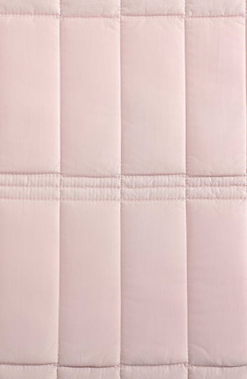 Calvin Klein Washed Percale Quilt & Shams Set In Pink