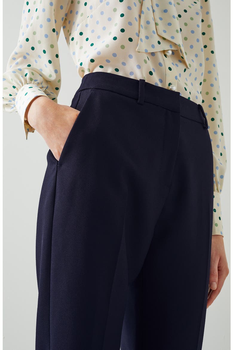 Mariner Slim Fit Ankle Trousers, Alternate, color, NAVY
