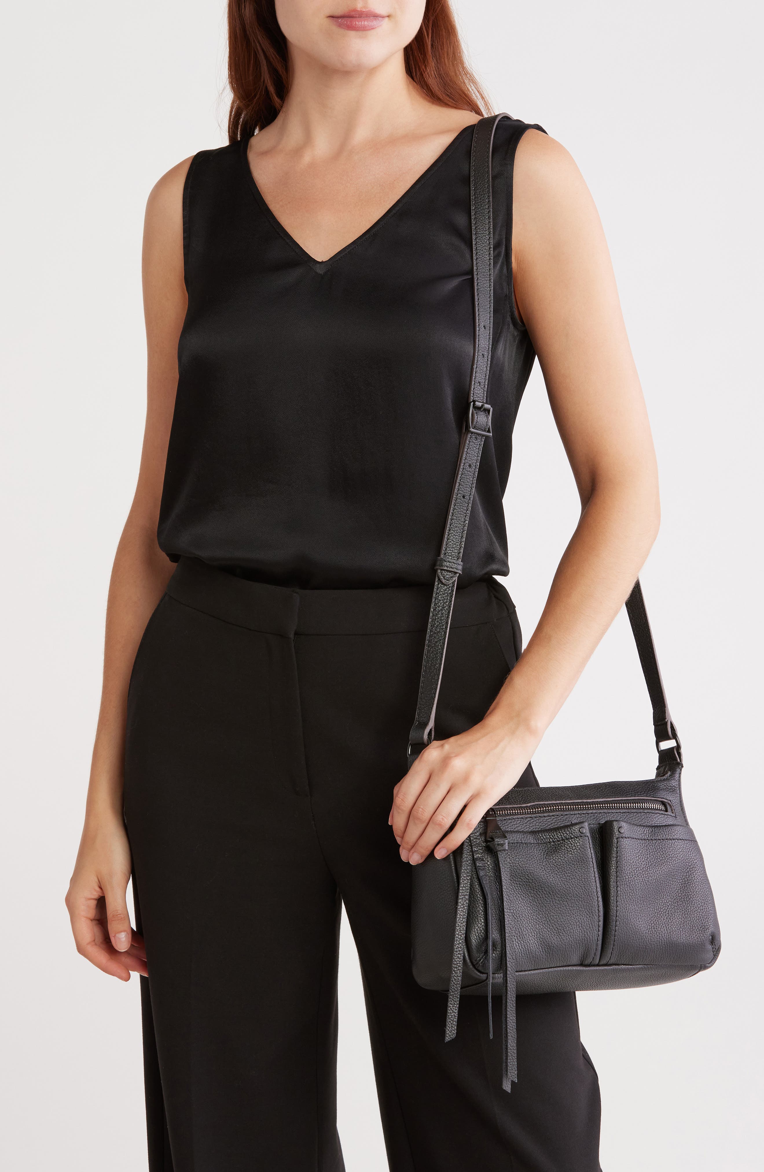 AIMEE Vistas Leather Crossbody Bag, Alternate, color, 