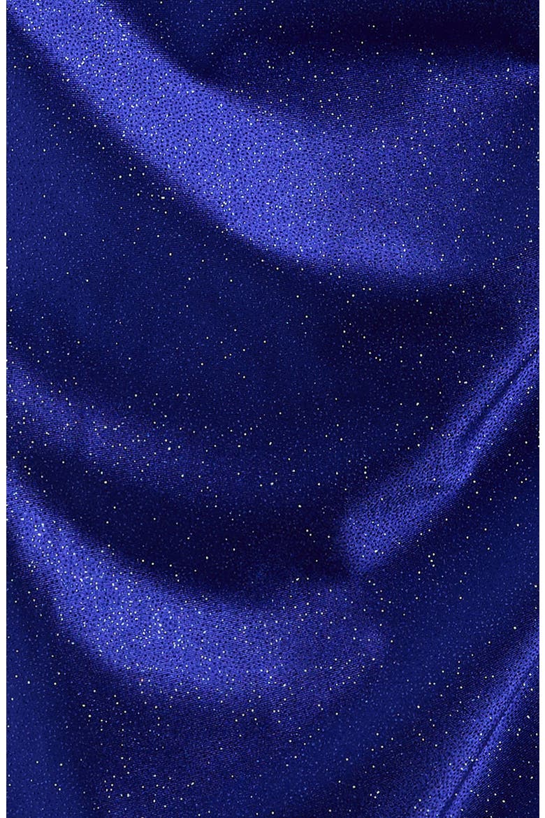 Kids' Metallic Strappy Dress, Alternate, color, ROYAL