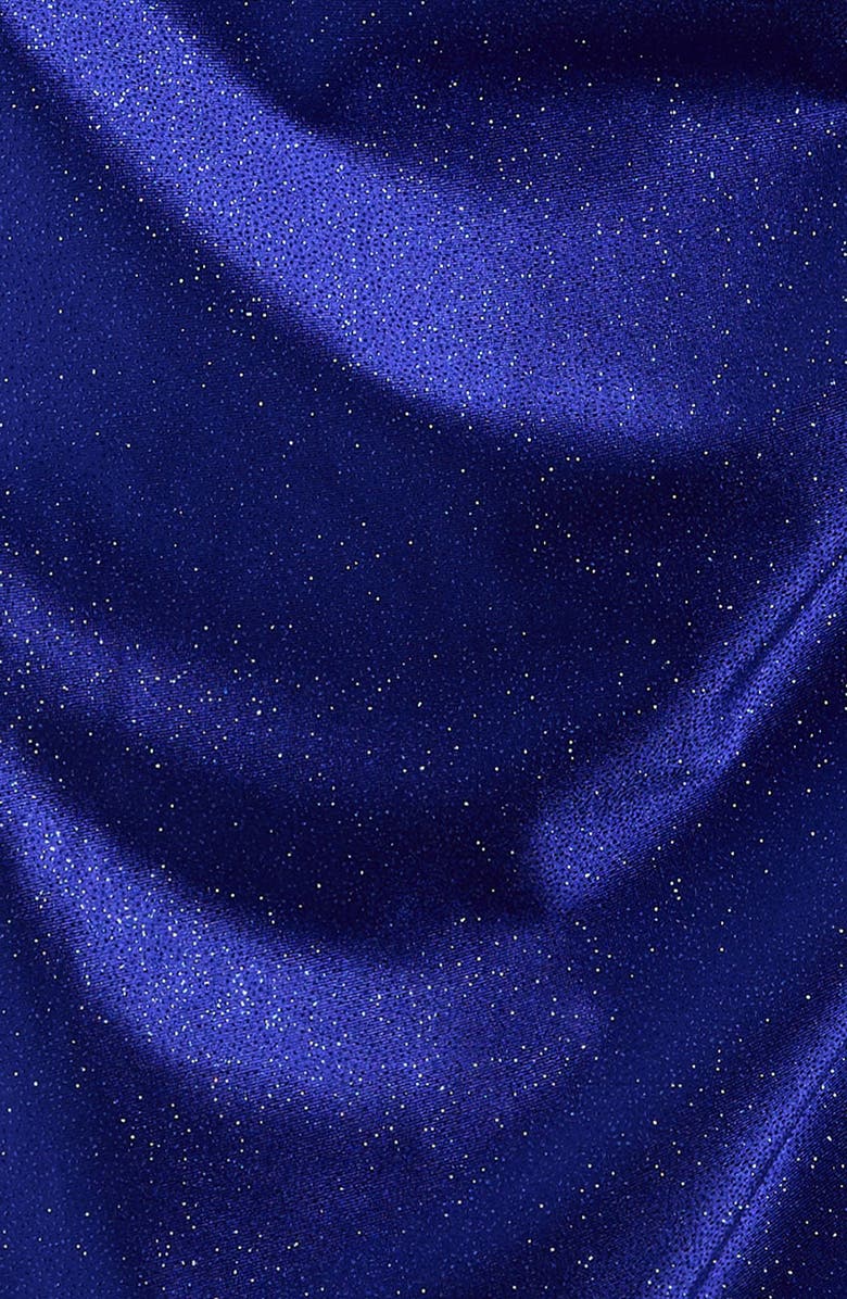 LOVE, NICKIE LEW Kids' Metallic Strappy Dress, Alternate, color, Royal