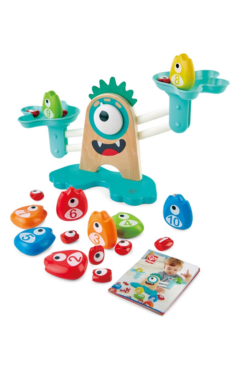Hape Monster Math Scale Toy, Alternate, color,