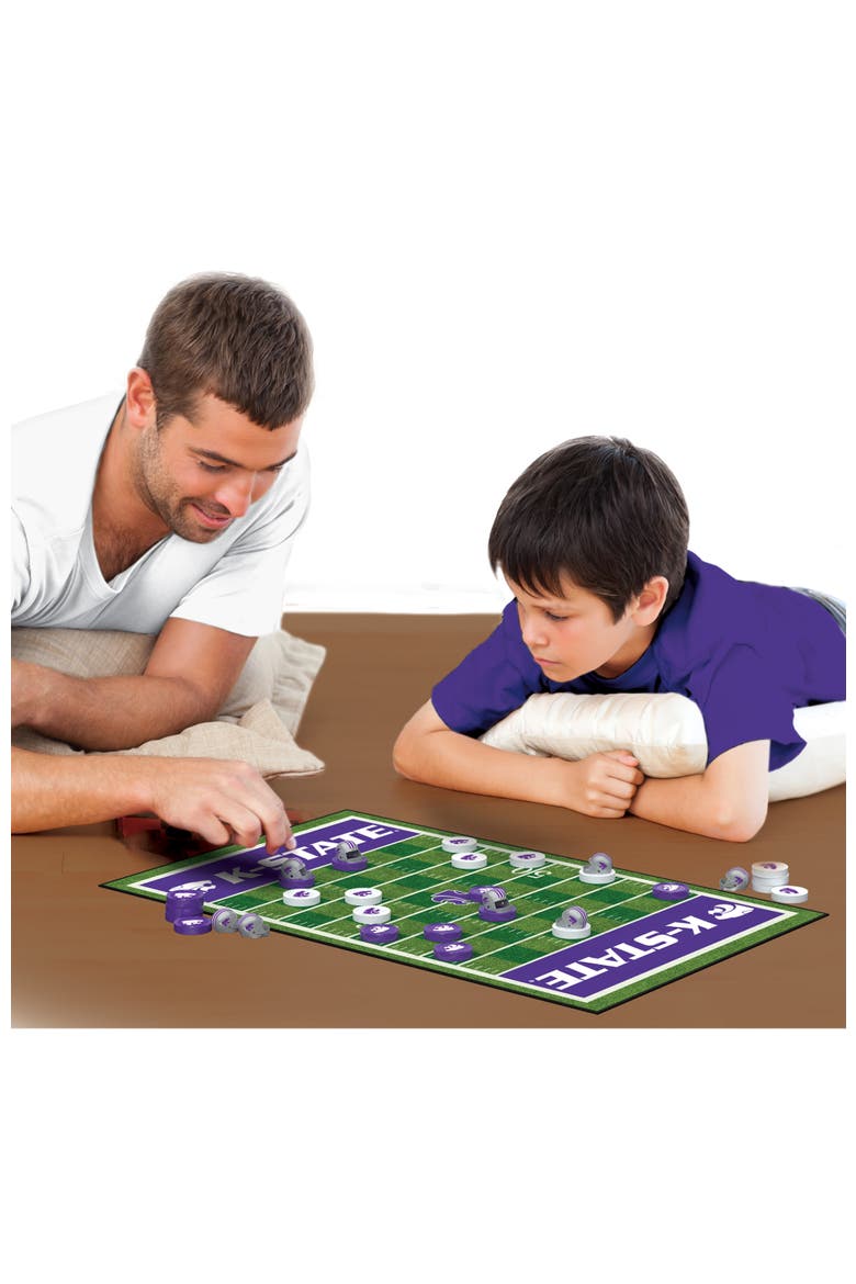 Kansas State Wildcats Checkers Game, Alternate, color, Multicolor