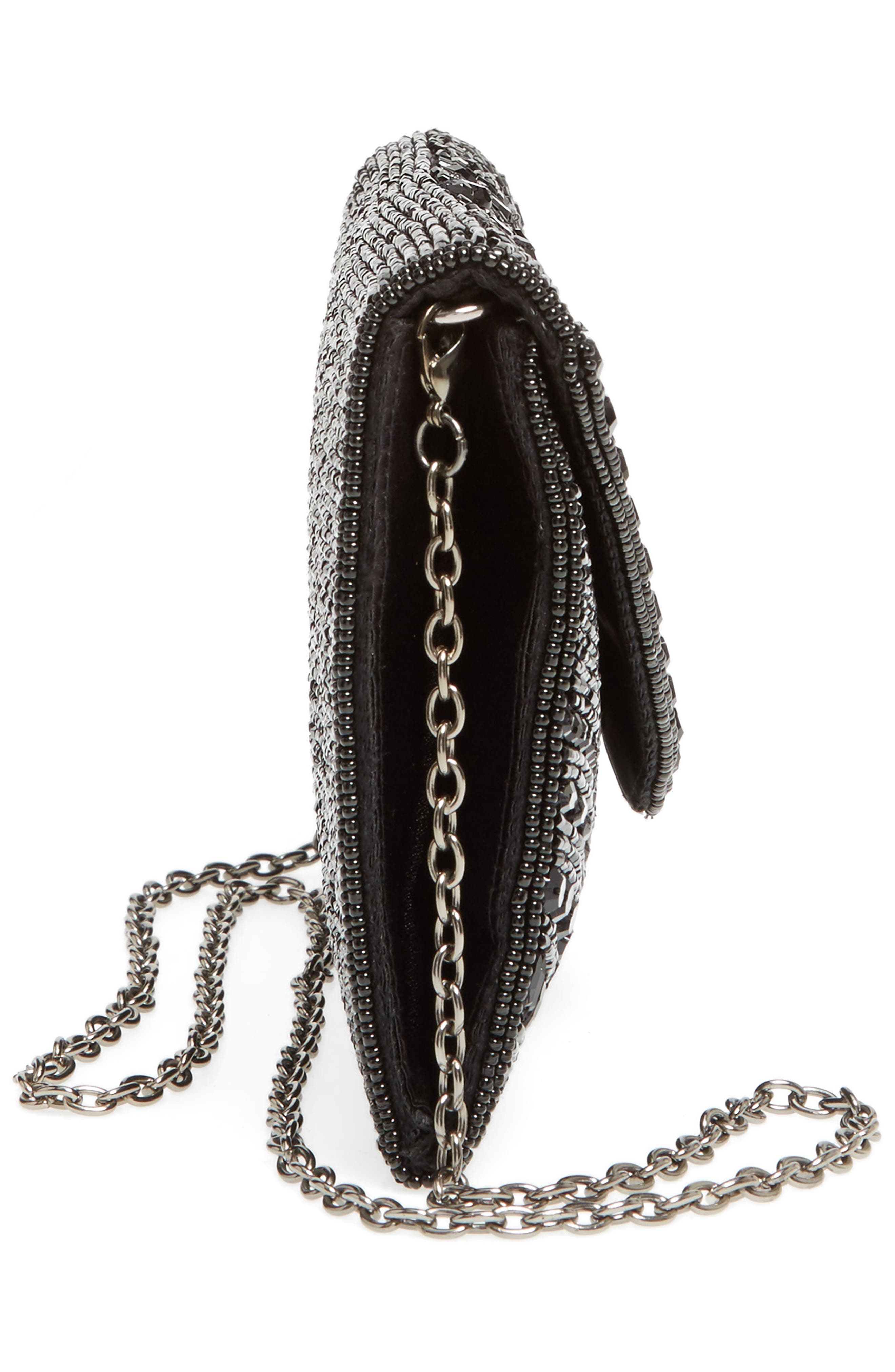 Nordstrom Alhambra Beaded Envelope Clutch, Alternate, color, 