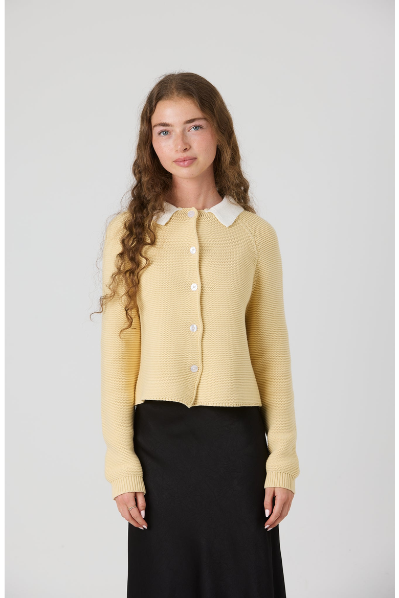 Chloe Cardigan, Main, color, Yellow