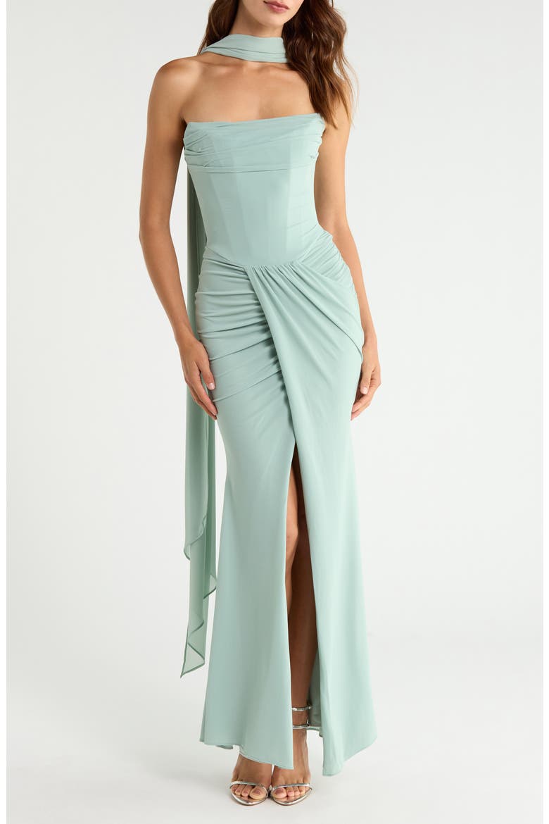 nordstrom strapless dress White Dresses style bodice. HOUSE OF CB Women's Portia