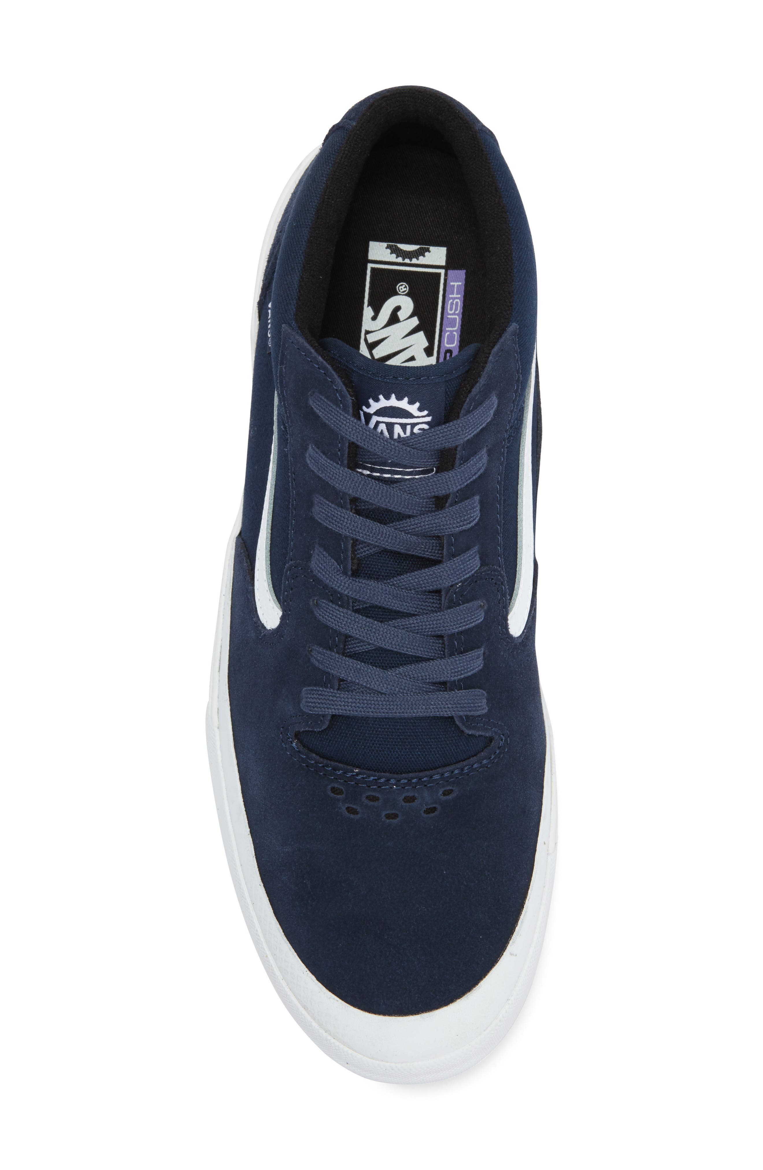 Vans BMX Style 114 Sneaker, Alternate, color, Navy/ White