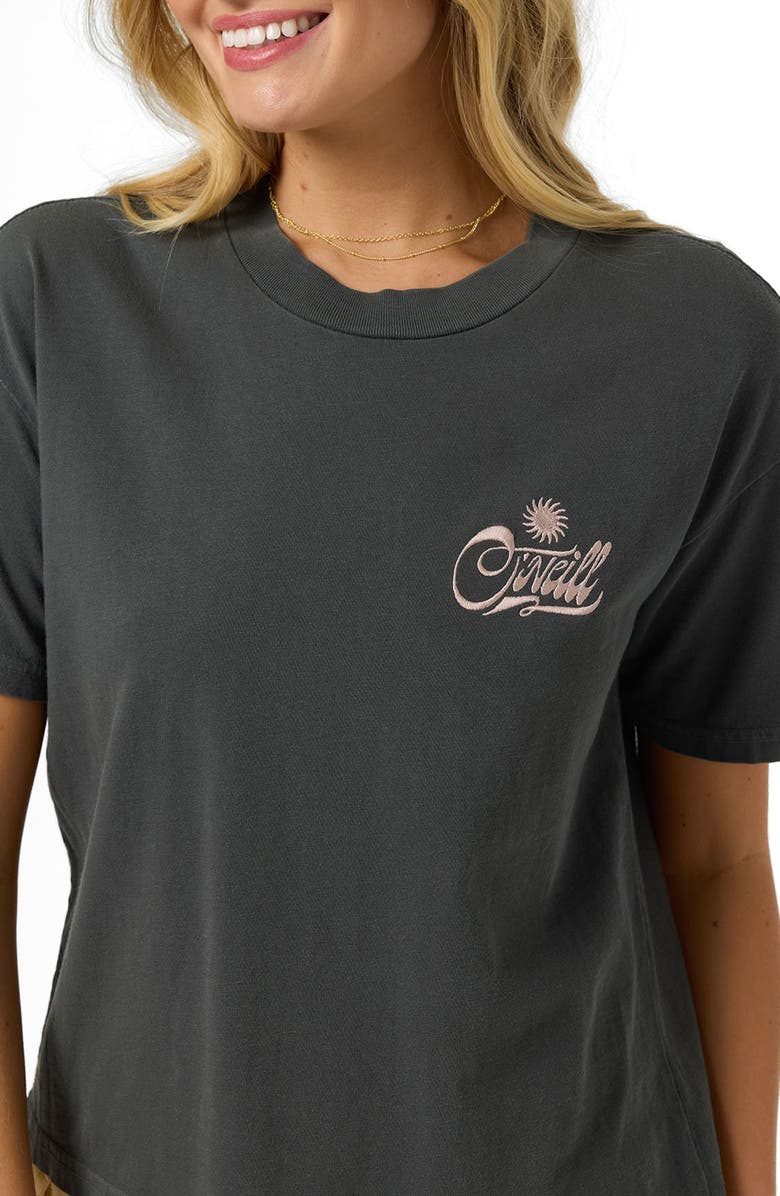 O'Neill OG Radical Sun Easy Embroidered T-Shirt, Alternate, color, Dark Shadow