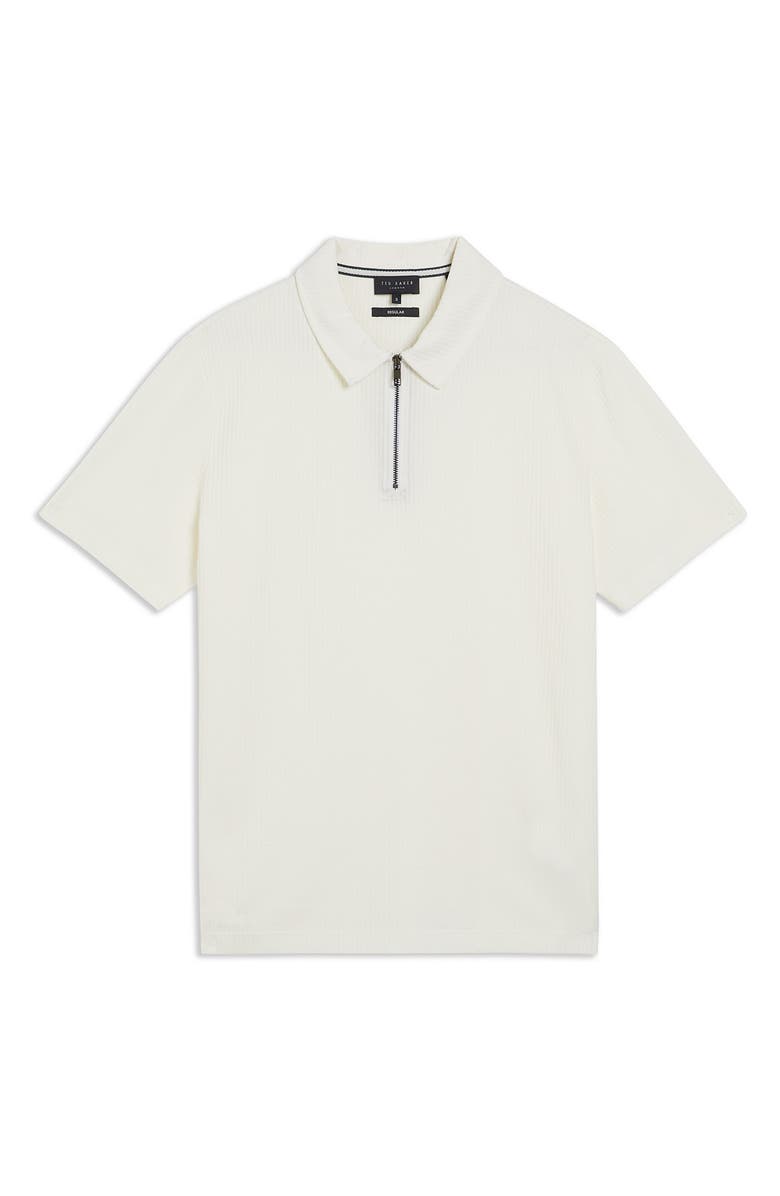 Ted Baker London Zarkes Quarter Zip Polo, Alternate, color, 