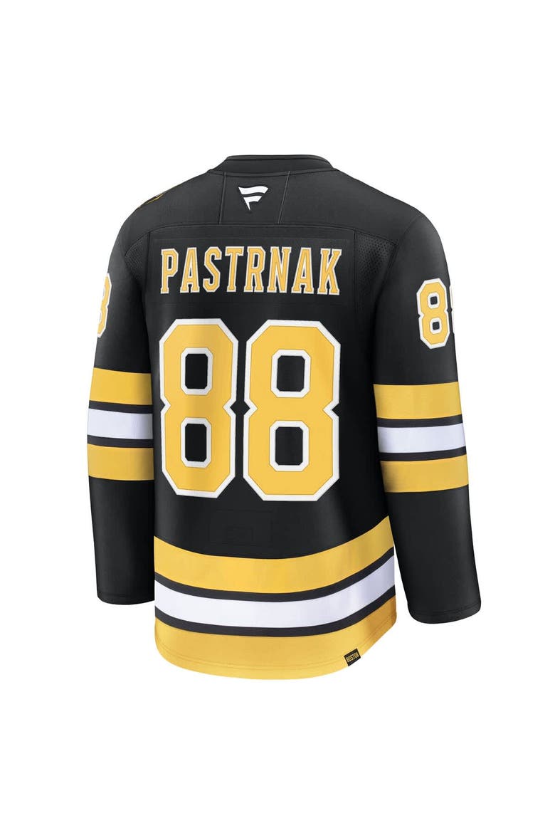 Men's Fanatics David Pastrnak Black Boston Bruins Home Premium Player Jersey, Alternate, color, Black