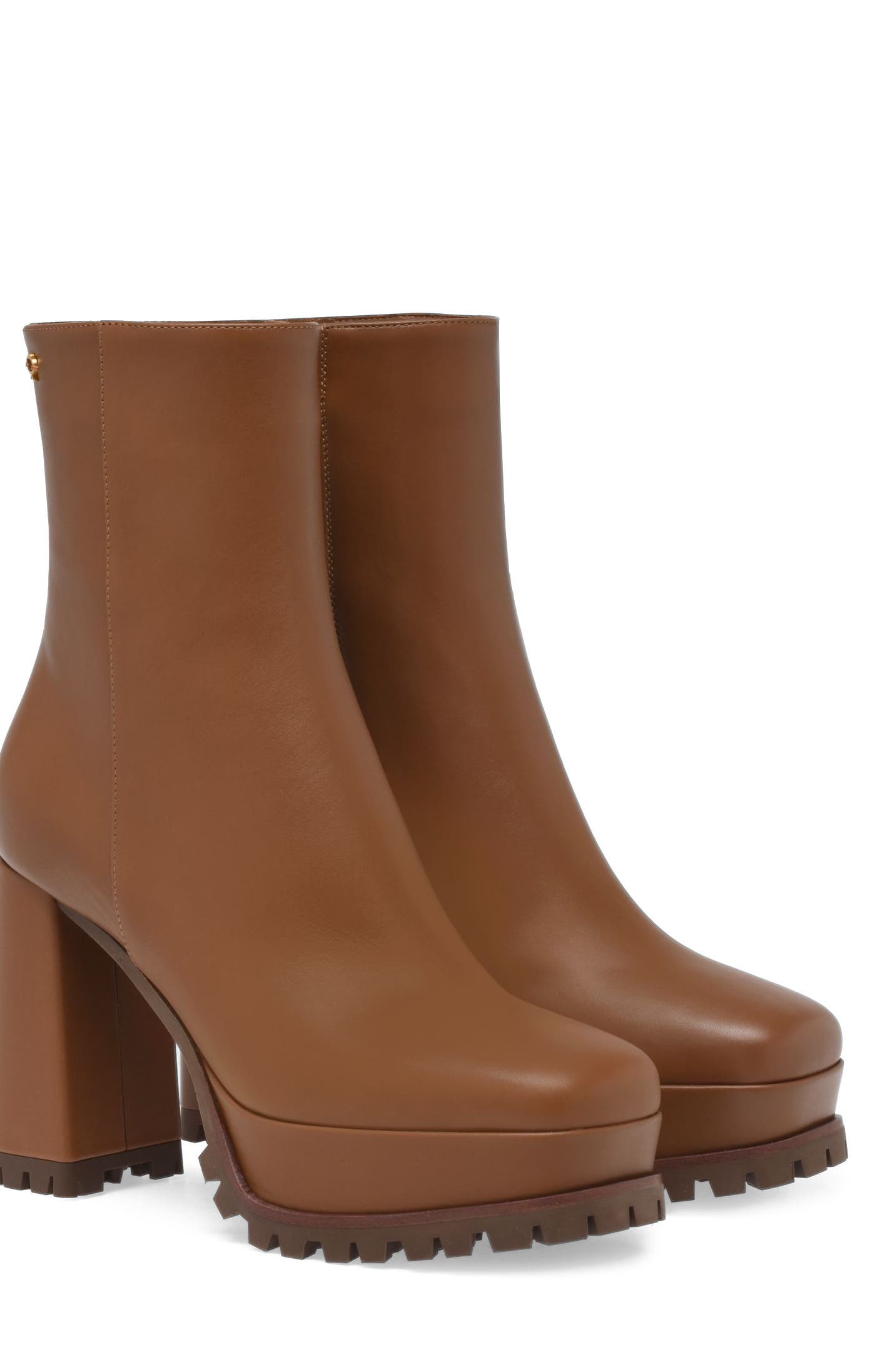 Harlem Boots, Alternate, color, Brown Calf Leather