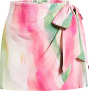 BOAMAR Cherry High Waist Cover-Up Skort