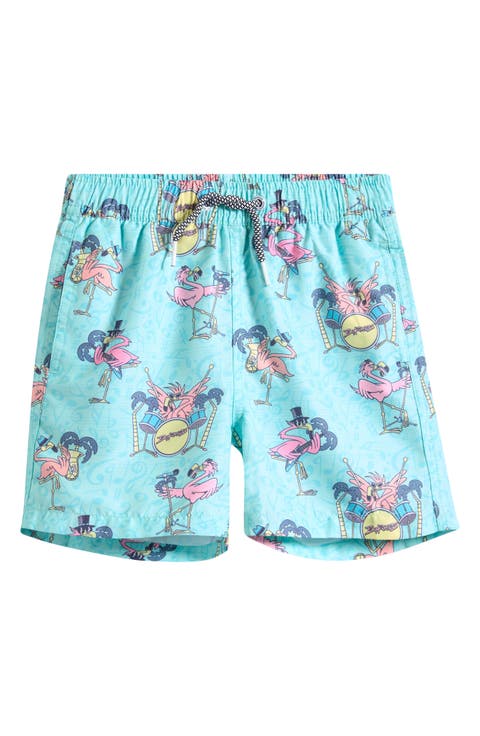 Kids' Flamringo Swim Trunks (Big Kid)