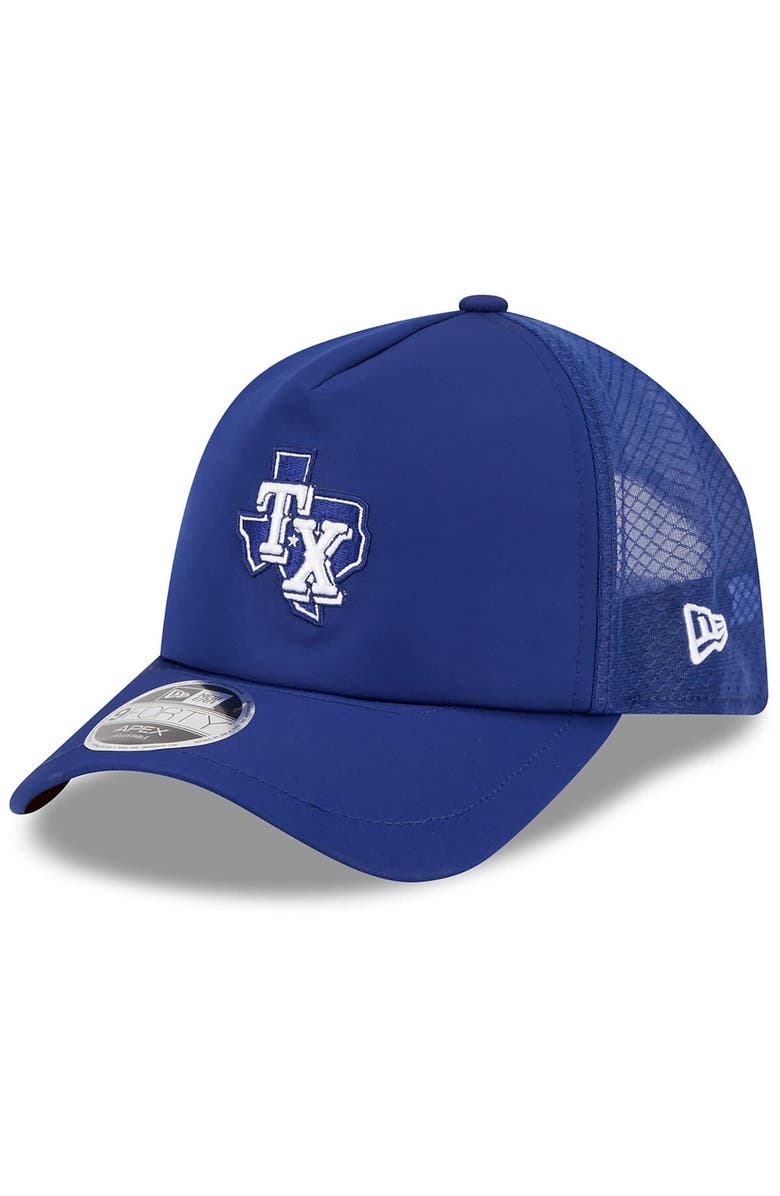 New Era Men's New Era Royal Texas Rangers 2026 Batting Practice Alternate Apex 9FORTY Adjustable Hat, Main, color, Royal