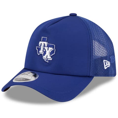 Men's New Era Royal Texas Rangers 2026 Batting Practice Alternate Apex 9FORTY Adjustable Hat