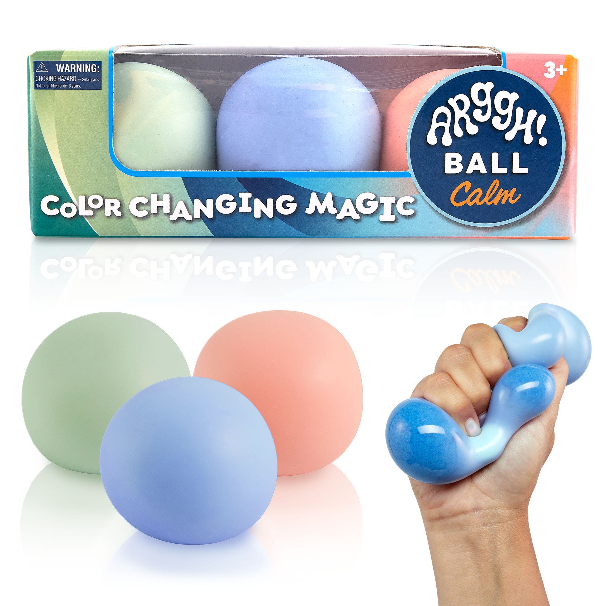 Power Your Fun Arggh Calm Mini Stress Balls in Multicolor 