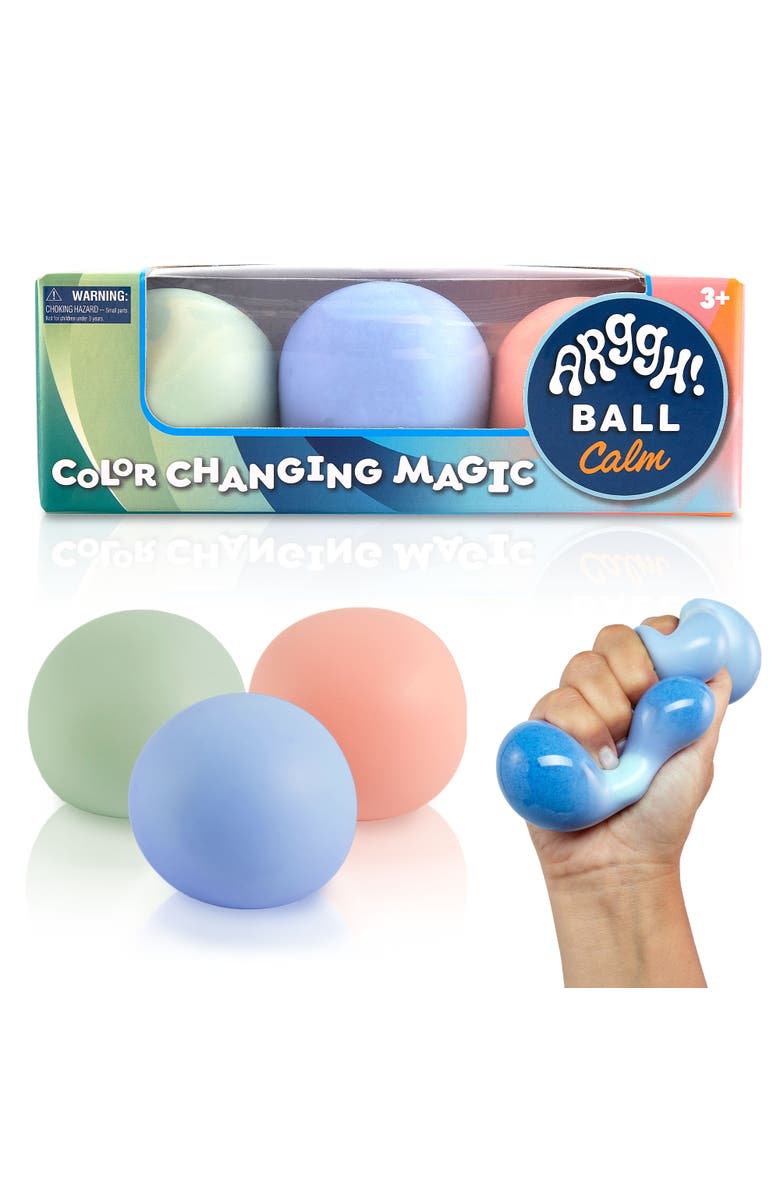 Power Your Fun Arggh Calm Mini Stress Balls, Main, color, Multicolor