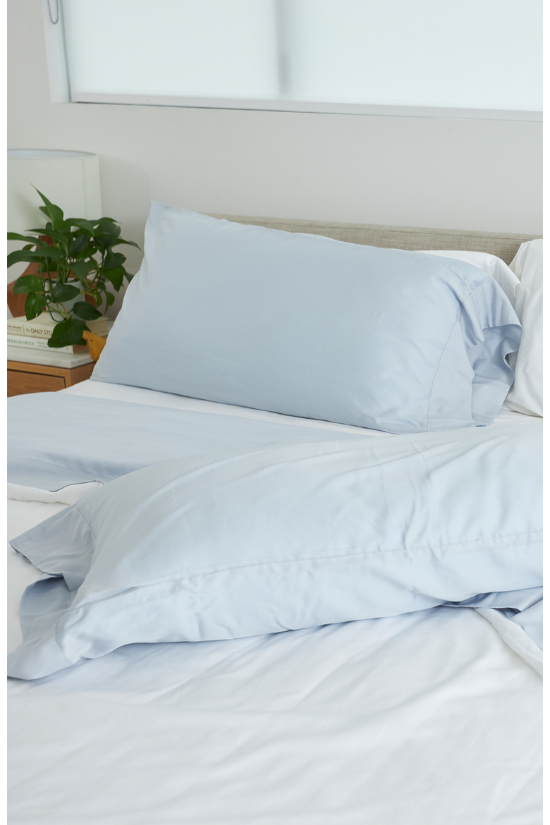 Performance TENCEL Pillowcases, Alternate, color, Alice Blue