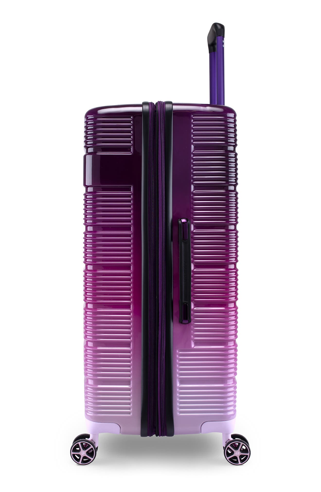 Vacay Spotlight 28" Ombre Purple Spinner Suitcase, Alternate, color, 