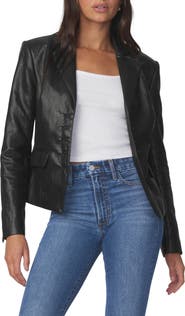 Joe's The Fitted Faux Leather Blazer