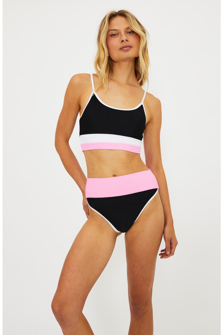 Emmy Bikini Bottoms, Alternate, color, PRISM PINK