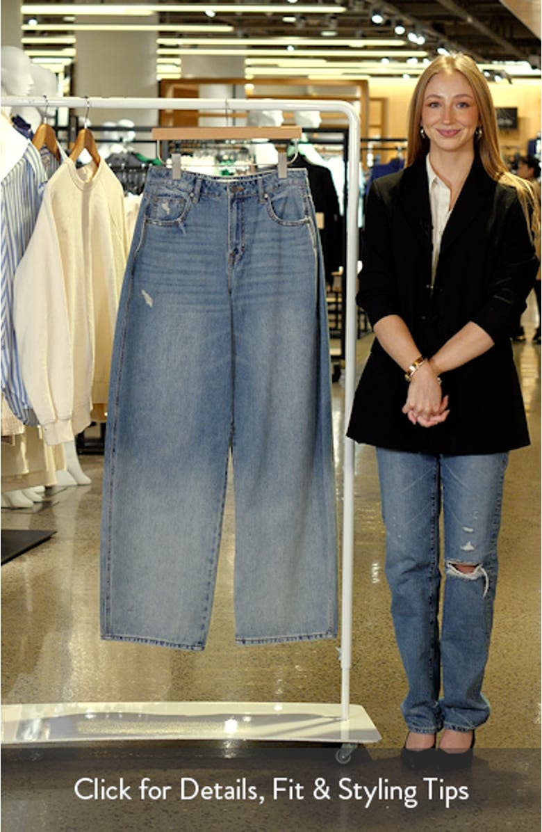 Classic Barrel Leg Jeans, sales video thumbnail