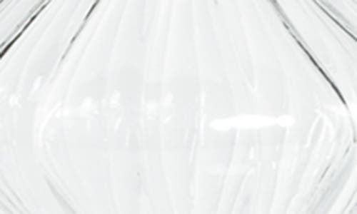 Zodax Zyrandol Set Of 2 Glass Taper Candleholders In Transparent