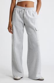 BP. Baggy Wide Leg Cargo Sweatpants