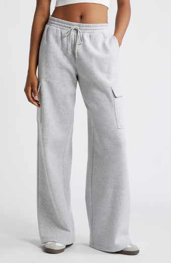 BP. Baggy Wide Leg Cargo Sweatpants