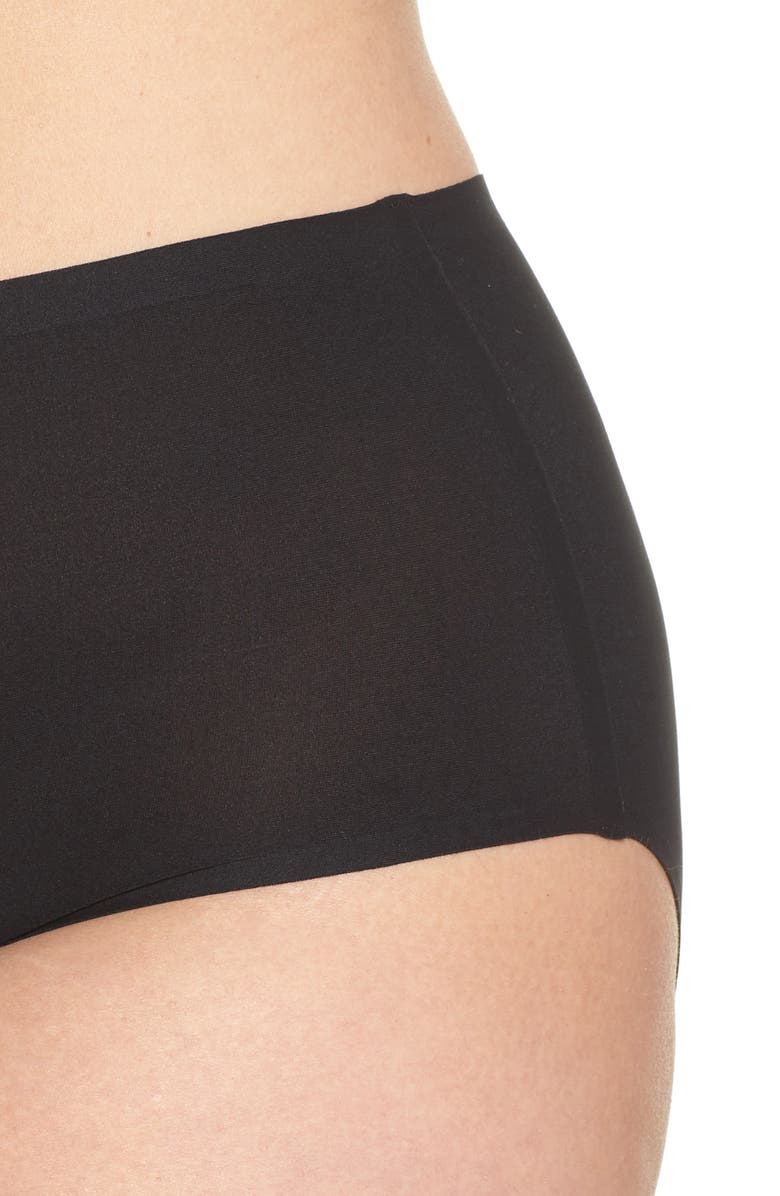 Chantelle Lingerie Soft Stretch Full Briefs, Alternate, color, Black