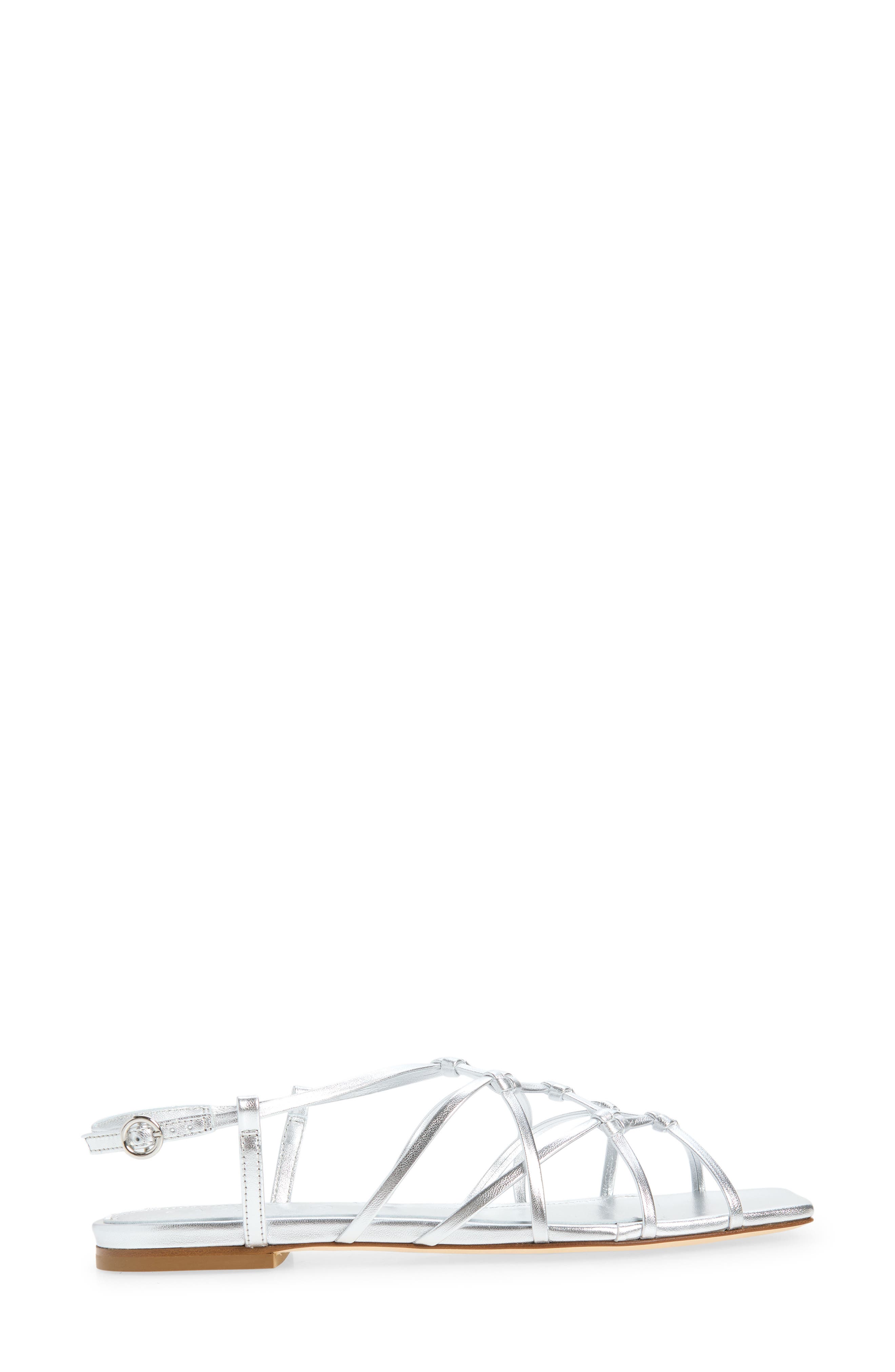 Anisa Sandal, Alternate, color, SILVER