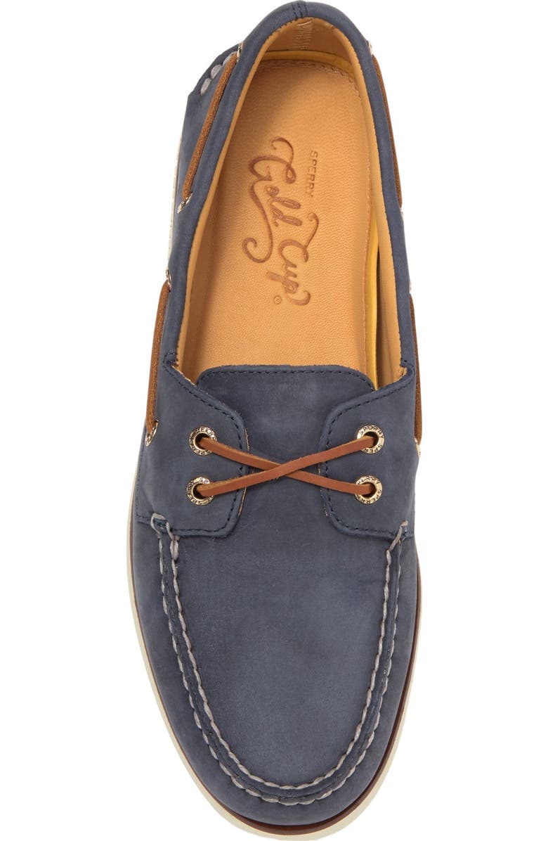 SPERRY TOP-SIDER<sup>®</sup> Gold Cup Authentic Original Cross Lace Boat Shoe, Alternate, color,