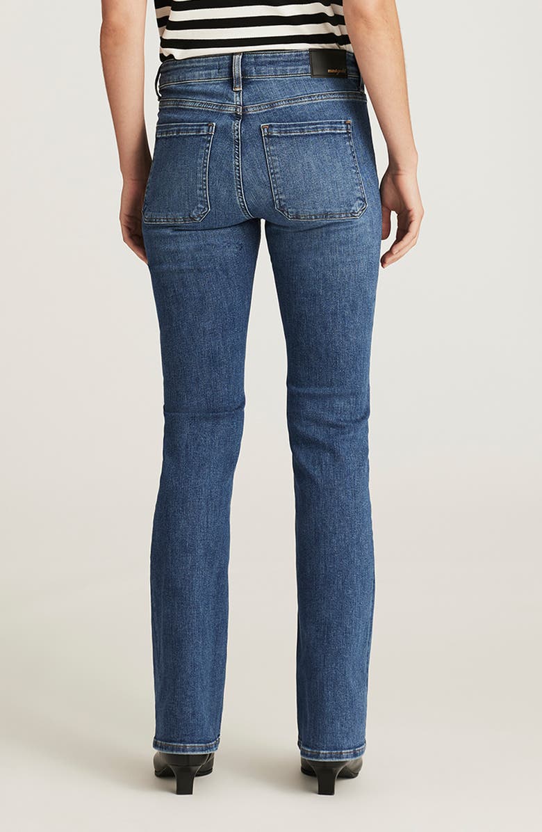 Mavi Jeans Vicky Marine Mid Rise Bootcut Jeans, Alternate, color, Mid Brushed Gold Premium