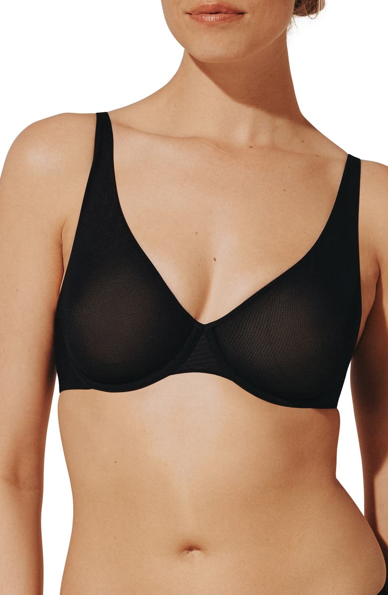 ThirdLove Bare Mesh Unlined Underwire Bra, Main, color, 