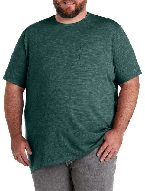 Big & Tall Space Dye Pocket T-Shirt