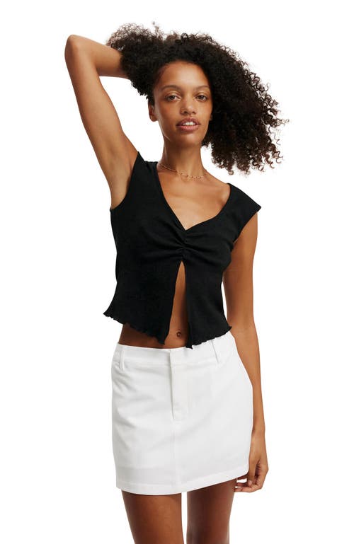 Shop Cotton On Luis Suiting Mini Skort In White