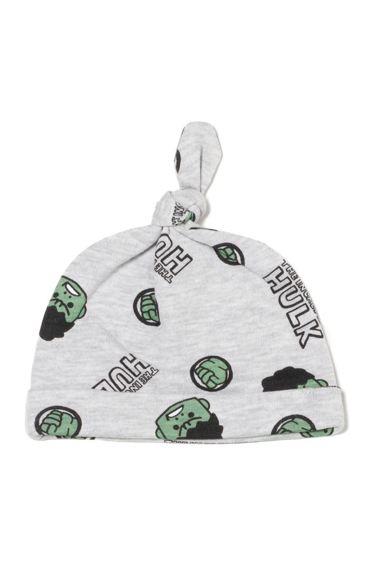 Bodysuit Pants and Hat Set, Alternate, color, Hulk Green Grey