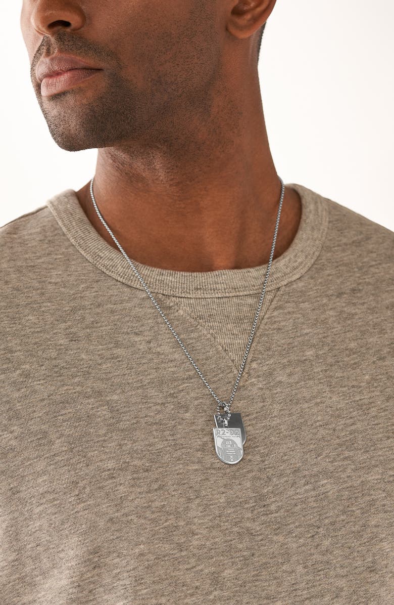 Fossil x Star Wars<sup>™</sup> Special Edition R2-D2 Pendant Necklace, Alternate, color,
