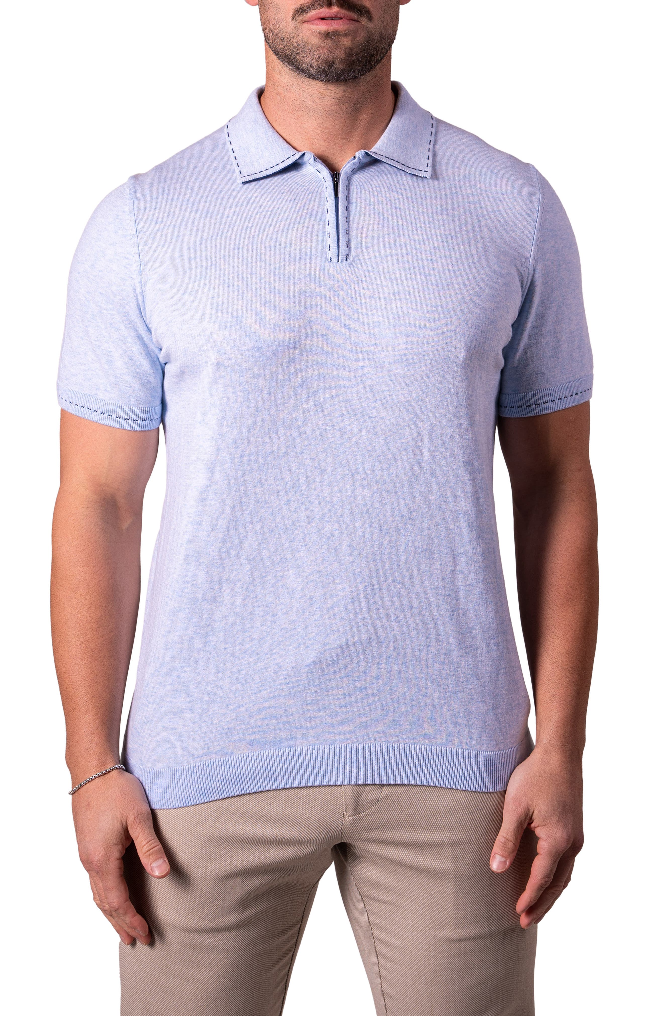 Quarter Zip Polo