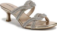 LifeStride Night Out Crystal Embellished Slide Sandal