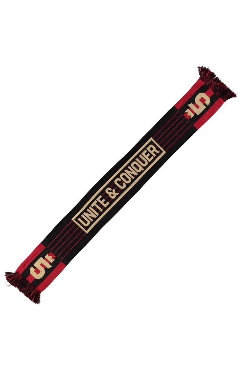RUFFNECK SCARVES Atlanta United FC Jersey Hook Scarf, Alternate, color,