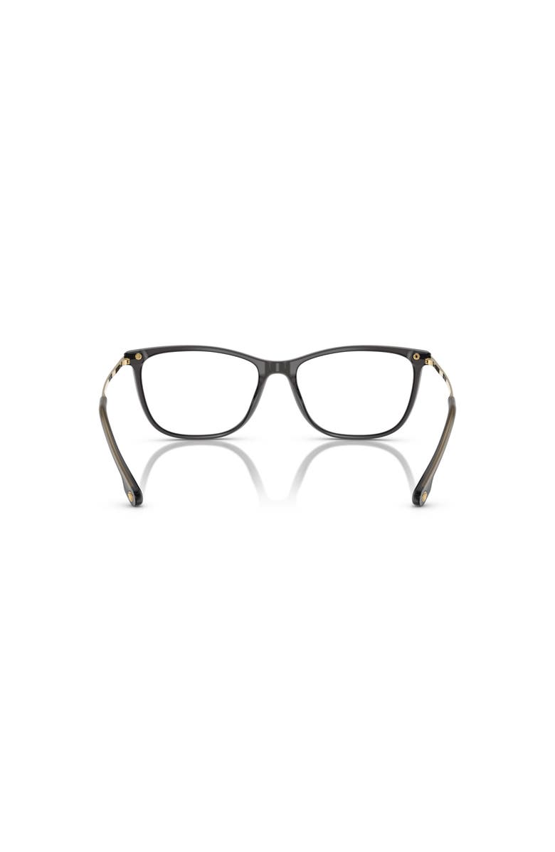 Versace 54mm Rectangle optical glasses, Alternate, color, Black