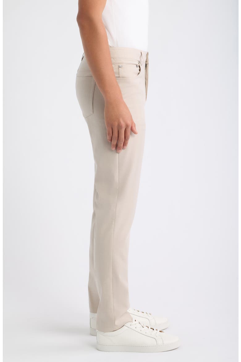 AeroTech Solid Five-Pocket Pants, Alternate, color, OATMEAL