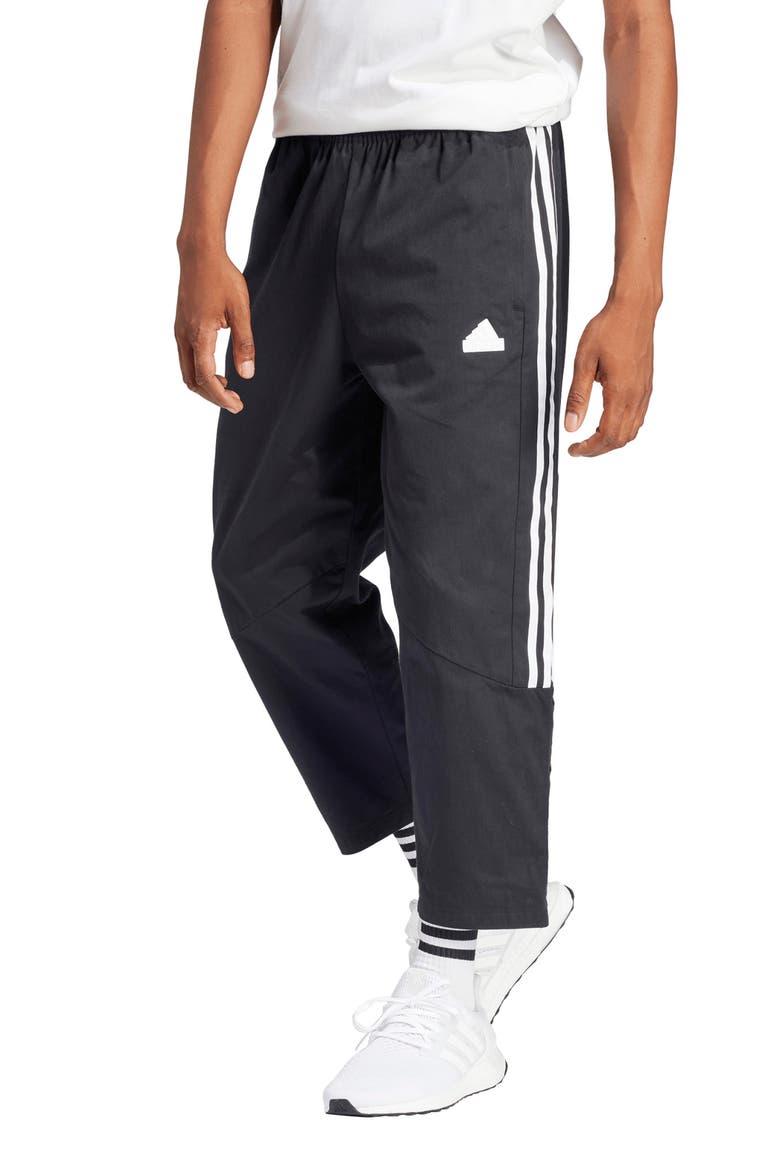 Tiro Crop Woven Pants, Main, color, BLACK
