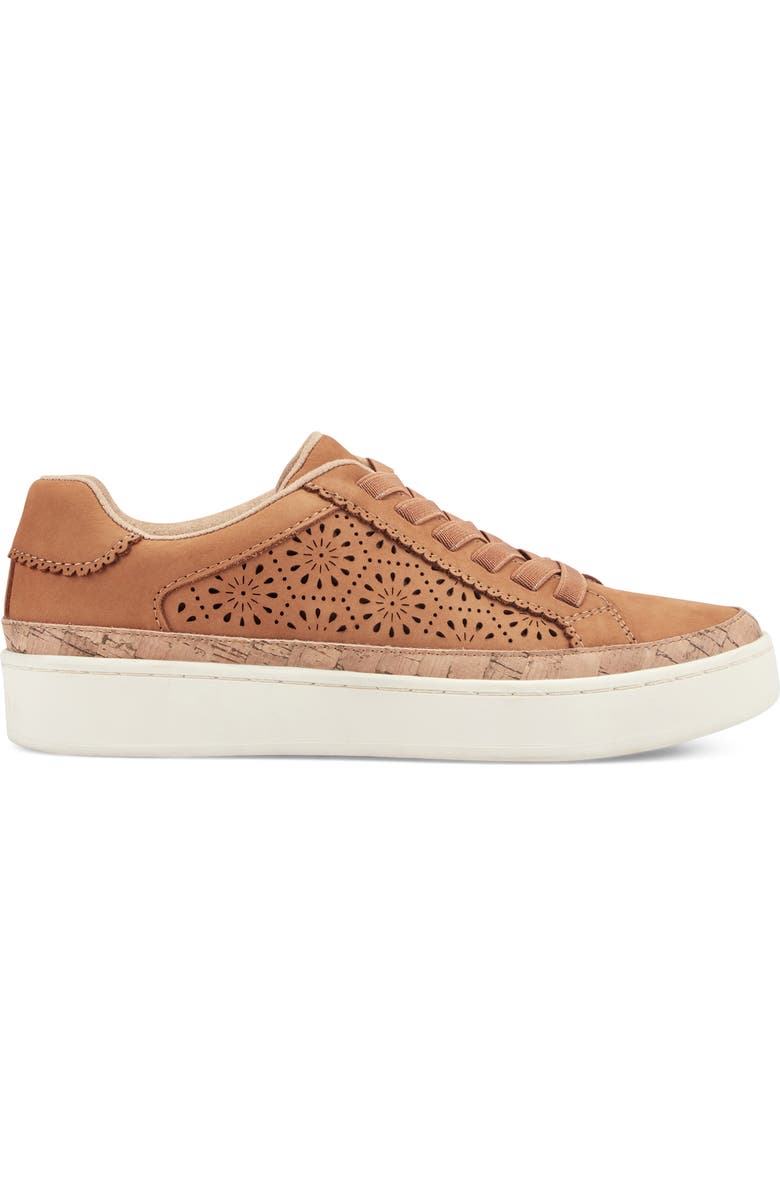 Earth<sup>®</sup> Kristal Laser Cut Platform Sneaker, Alternate, color, Medium Natural