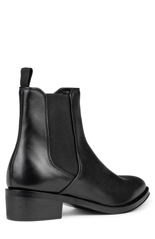 Donald Pliner Men Ashford Black Lizard Print Leather Boot In Black