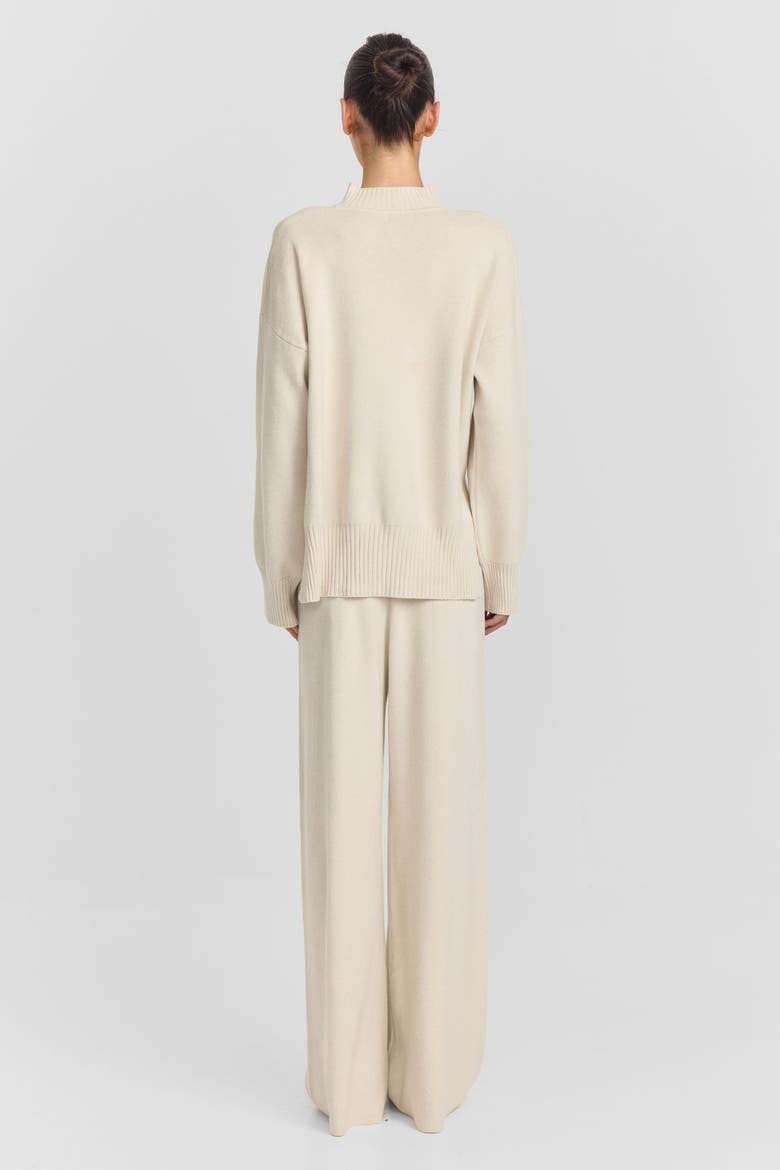 Maxine Knit Pant, Alternate, color, Cream