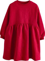 NEXT Kids' Bow Sweatshirt Dress